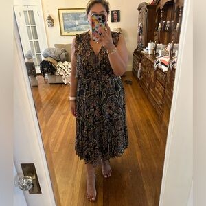 Anthropologie Midi Dress Size:22